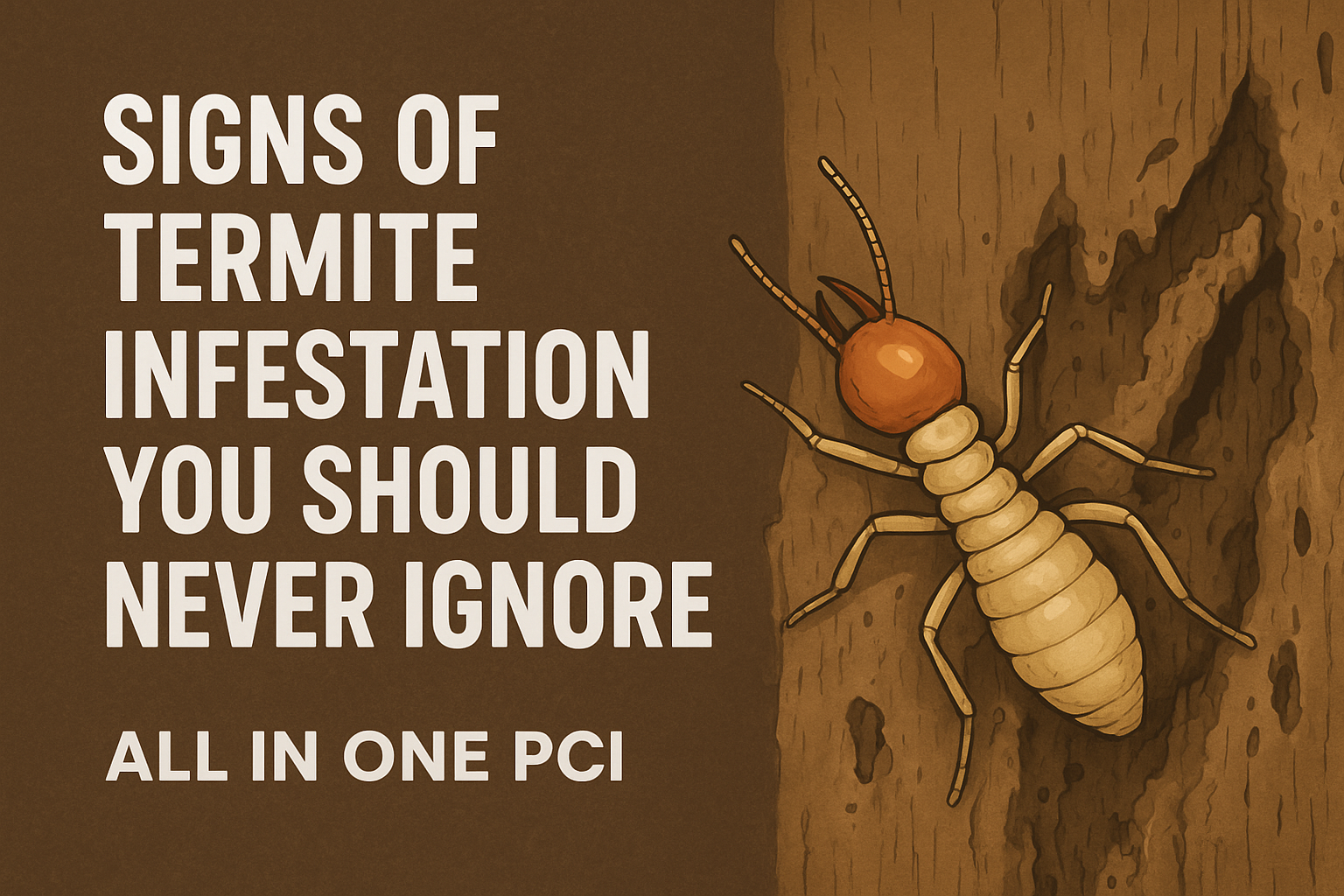 Signs of Termite Infestation You Should Never Ignore